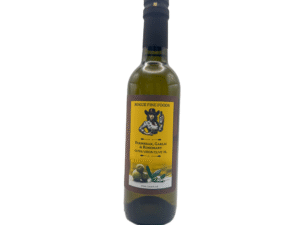 a bottle of parmesan garlic rosemary extra virgin olive oil