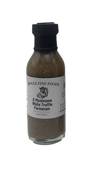 a small bottle of truffle balsamic vinegar