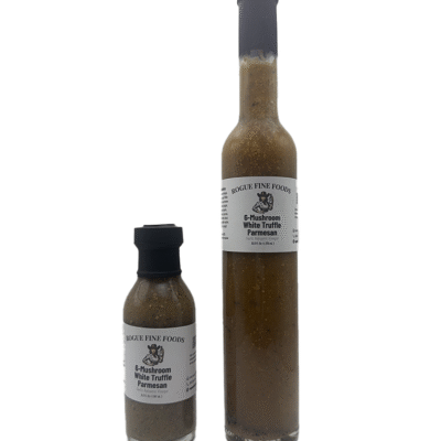 bottles of truffle balsamic vinegar