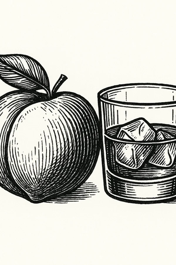 Peach Bourbon Dark Balsamic (100ml)