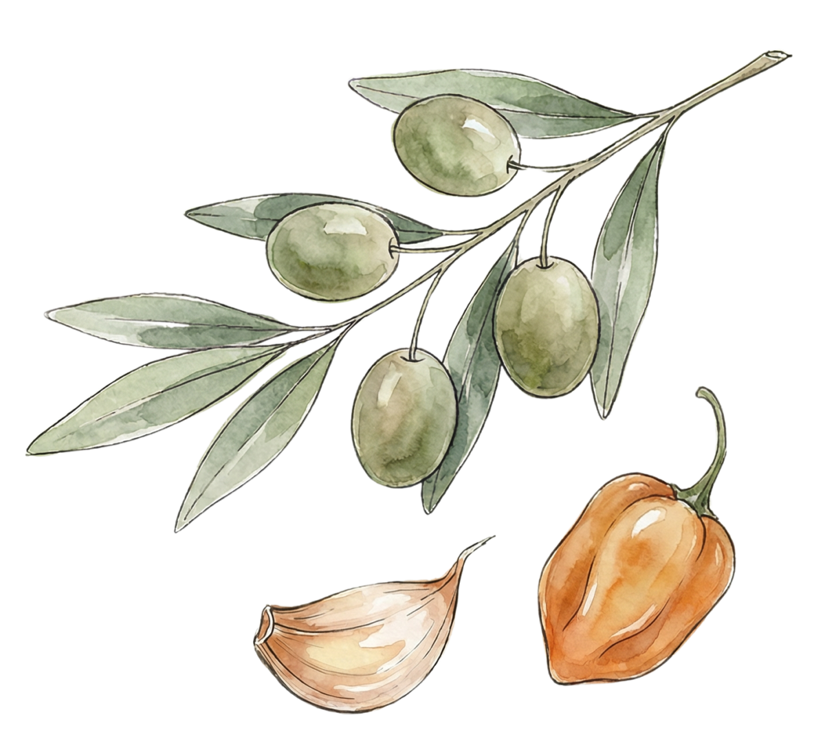 habanero garlic extra virgin olive oil