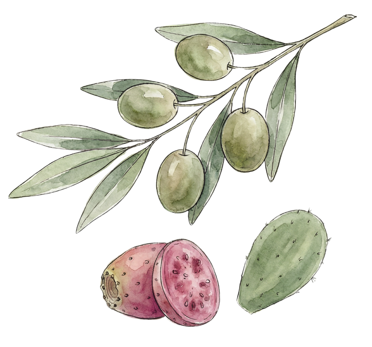 Prickly Pear EVOO 8.5oz visual prickly pear extra virgin olive oil