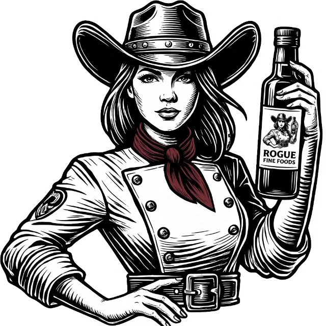 cowgirl holding a bottle