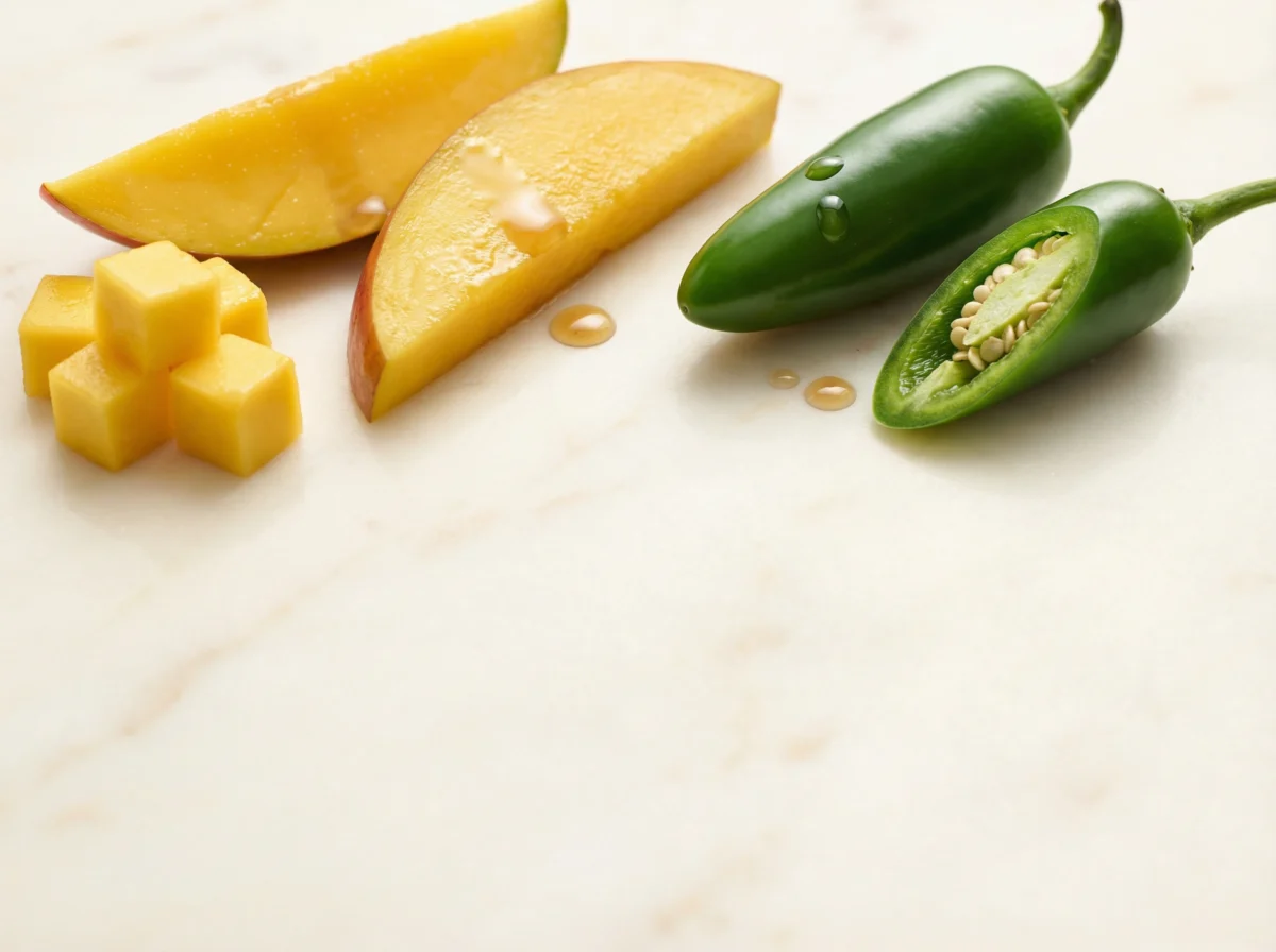 mango jalapeño white balsamic vinegar