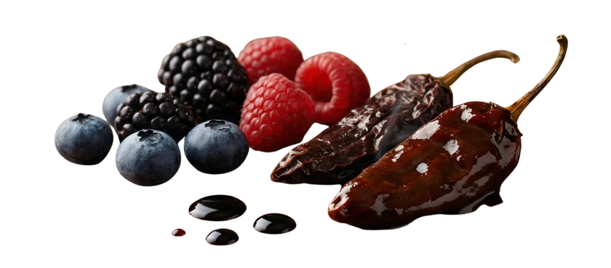 smoked triple berry chipotle balsamic
