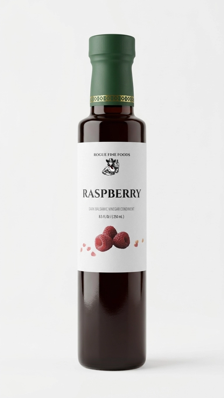 Raspberry Dark Balsamic Vinegar Condiment — 8.5 fl oz (250 mL)